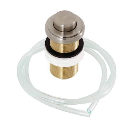 Kingston Brass Garbage Disposal Air Switch Button, Brushed Nickel KA218